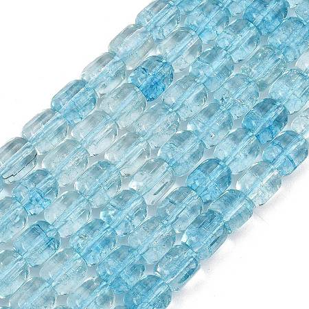 Transparent Glass Beads Strands GL-A001-01A-03-1