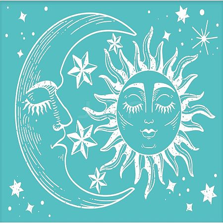 Self-Adhesive Silk Screen Printing Stencil DIY-WH0338-015-1