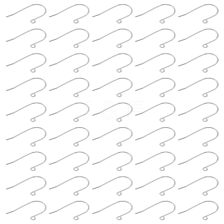 100Pcs 304 Stainless Steel Earring Hooks STAS-LP0001-57-1