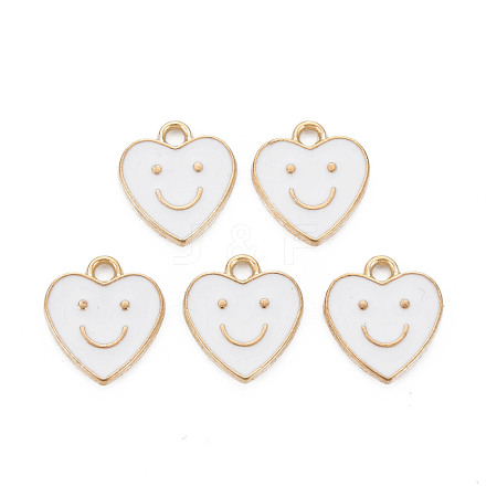 Alloy Enamel Charms X-ENAM-T016-12E-RS-1