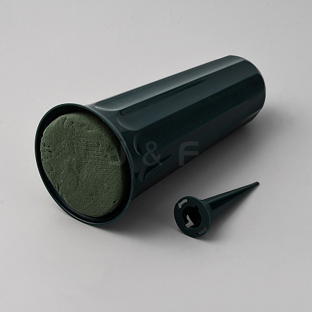 Flower Craft Foam with Plastic Findings DIY-WH0671-199-1