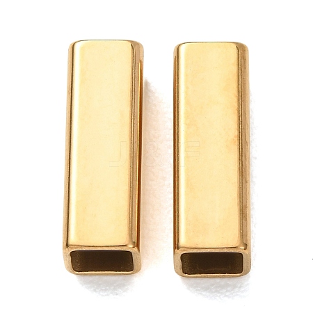 304 Stainless Steel Tube Beads STAS-L318-12G-06-1