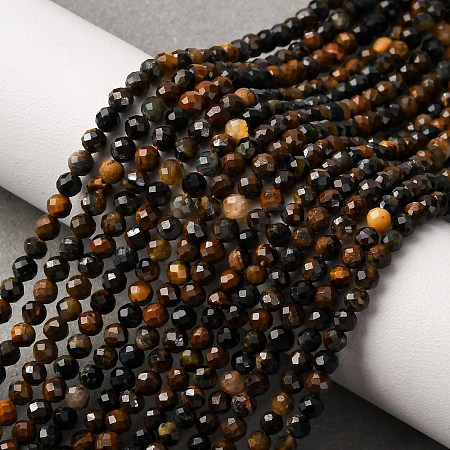 Natural Tiger Eye Bead Strands G-L629-B02-3mm-1
