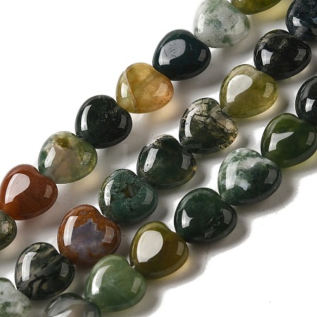 Natural Indian Agate Bead Strands X-G-R190-11-1