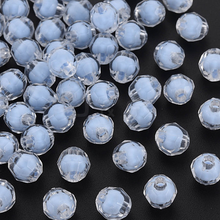 Transparent Acrylic Beads TACR-S152-17A-SS2113-1