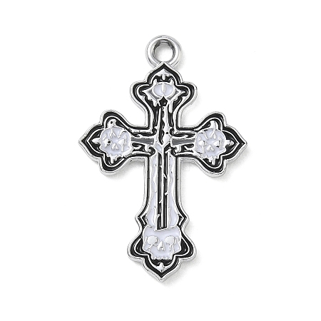 Halloween Alloy Enamel Pendants AL-CBA492B-01G-P-1