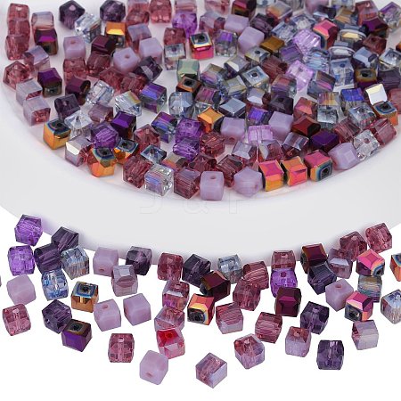 2 Bags Imitation Artificial Crystal Glass Beads GLAA-SZ0001-95C-08-1