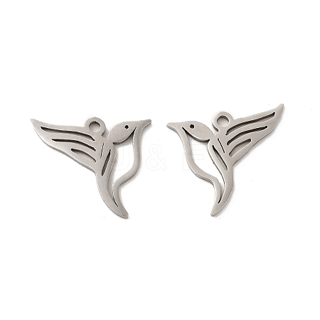 Non-Tarnish 201 Stainless Steel Pendants STAS-K251-064P-1