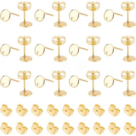 Unicraftale 304 Stainless Steel Stud Earring Findings STAS-UN0019-05P-1