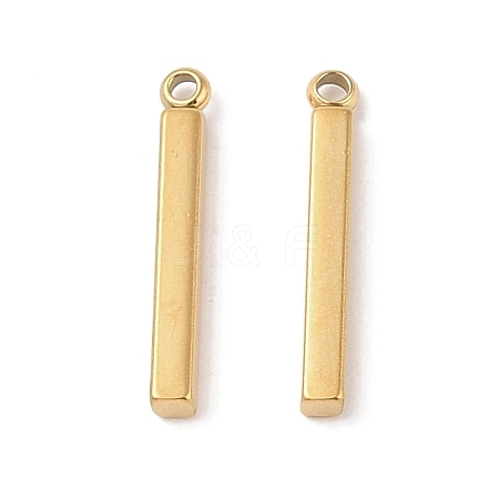 Ion Plating(IP) 304 Stainless Steel Pendants X-STAS-G336-03A-G-1