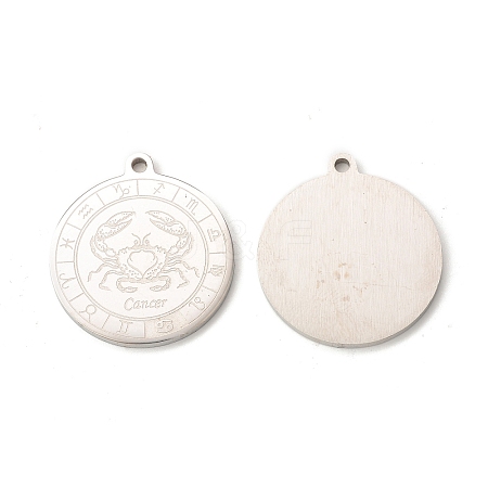 Non-Tarnish 304 Stainless Steel Pendants STAS-A074-03L-P-1