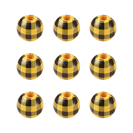 Natural Wooden Beads WOOD-TAC0010-05M-1