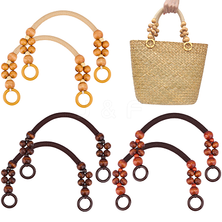 Wood Beads Bag Handles FIND-BBC0001-75A-1
