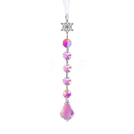 Metal Snowflake Hanging Ornaments PW-WGEE7F3-05-1