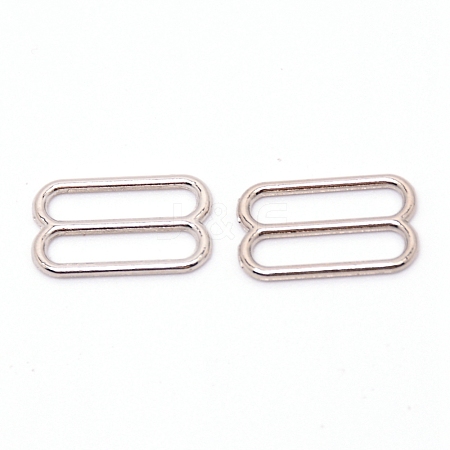 Zinc Alloy Slider Buckles IFIN-WH0052-51P-1