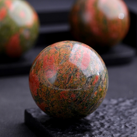 Natural Unakite Sculpture Display Decorations PW-WG1131D-04-1