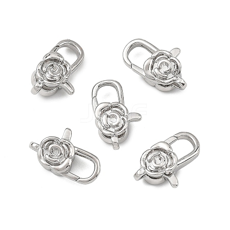 SHEGRACE Brass Lobster Claw Clasps XGRQ58672-759P-1