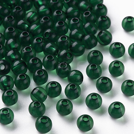 Transparent Acrylic Beads MACR-S370-A6mm-735-1
