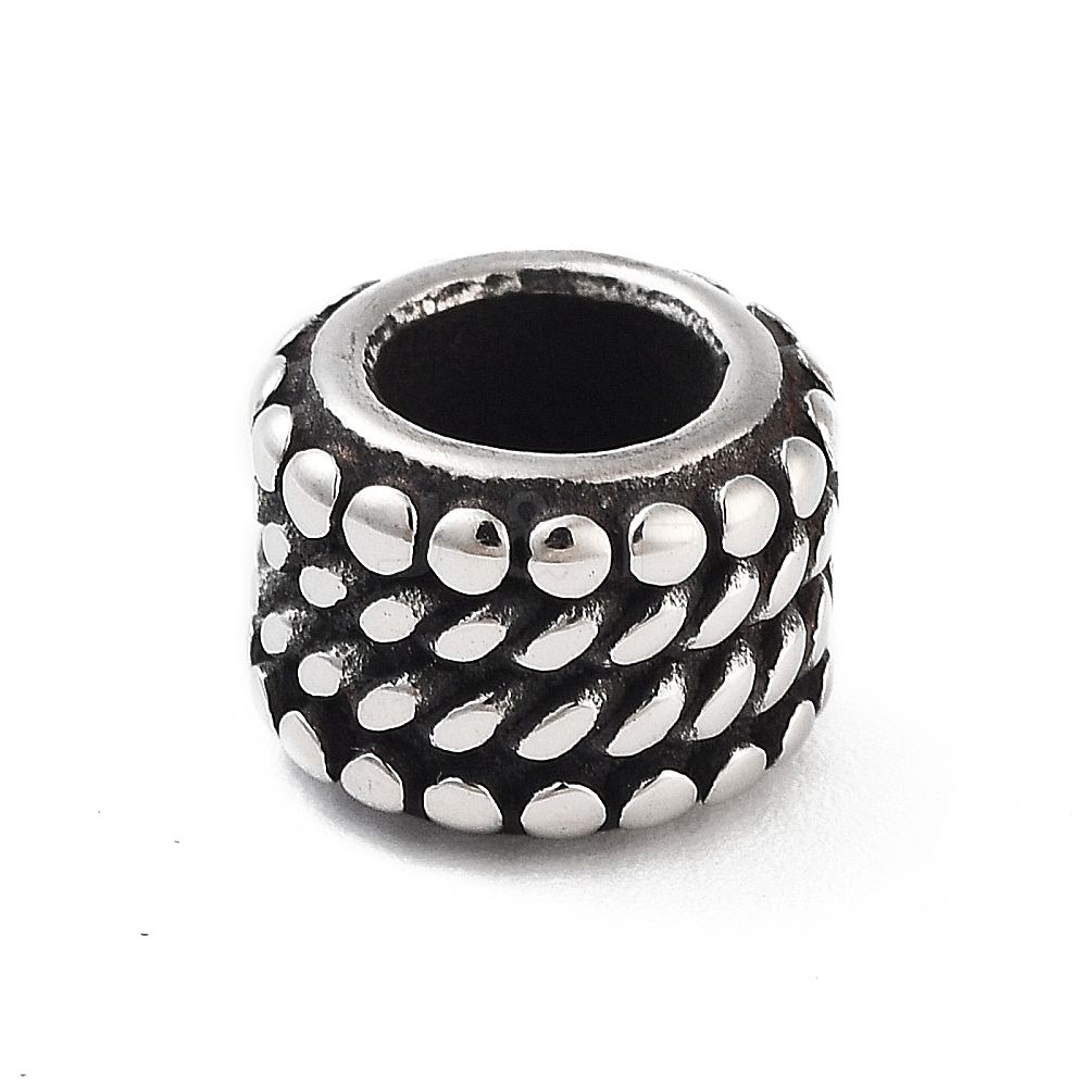 Wholesale 304 Stainless Steel European Beads - Jewelryandfindings.com