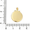Brass Micro Pave Cubic Zirconia Pendants KK-U068-08G-02-3