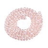 Electroplate Glass Beads Strands X-EGLA-A034-T10mm-B12-3