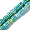Handmade Lampwork Beads Strands X-LAMP-K041-01B-23-1