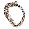 Electroplated Transparent Glass Beads Strands GL-CBA98F0-06C-06-3
