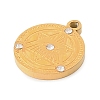 304 Stainless Steel Rhinestone Pendants RB-CBAB4B7-01J-G-2