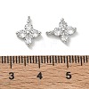 SHEGRACE Brass Cubic Zirconia Charms X-XGRQ4H448-680P-A-3