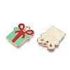 Christmas Theme Alloy Enamel Pendants ENAM-T020-33B-2