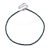 Glass Beaded Necklace NJEW-Z029-05S-1