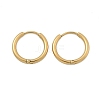 Ion Plating(IP) 304 Stainless Steel Huggie Hoop Earrings X-EJEW-F111A-17mm-G-2