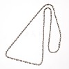 304 Stainless Steel Ball Chains Necklaces NJEW-O066-21-2