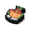 Thanksgiving Theme Silicone Beads SIL-J001-01D-2