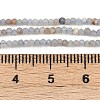 Natural Angelite Beads Strands G-RM2025-A31-2mm-5