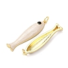 Brass Pendants X-KK-D019-29C-03G-2