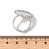 304 Stainless Steel Cuff Ring Components STAS-P403-06P-3