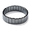 Non-Magnetic Synthetic Hematite Beaded Stretch Bracelets BJEW-H589-02E-1