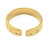 304 Stainless Steel Open Cuff Ring for Women LS-RJEW-S406-01G-01-3