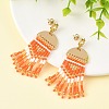 Brass Chandelier Earrings for Women EJEW-MZ00757-03-1