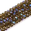Electroplate Glass Beads Strands EGLA-A034-T4mm-L06-1