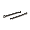 304 Stainless Steel Connector Charms STAS-Q323-02B-B-2