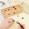 DICOSMETIC DIY Flat Round Pendant Making Kit DIY-DC0001-17-3