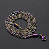 304 Stainless Steel Rope Chain Necklaces NJEW-T012-03-66-Q-2