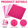 7Pcs Cotton Pure Color Fabric AJEW-WH0481-631A-3