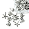 60Pcs 5 Styles Stainless Steel Charms STAS-FS0001-46-2