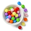 35Pcs Food Grade Eco-Friendly Silicone Focal Beads SIL-FS0001-22A-2