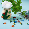 150Pcs 3 Style Plastic Cabochons KY-PJ0001-03-6