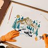 Plastic Reusable Drawing Painting Stencils Templates DIY-WH0202-256-5