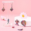 12Pcs 6 Style Alloy Pendants FIND-LS0001-36MC-6